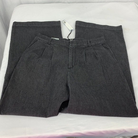 Prologue Size 12 Black High Waist Wide Leg Pants - Picture 2 of 6